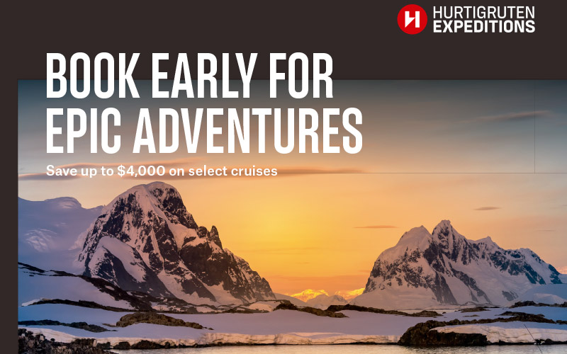 Book Early and Save Up to $4,000 with Hurtigruten