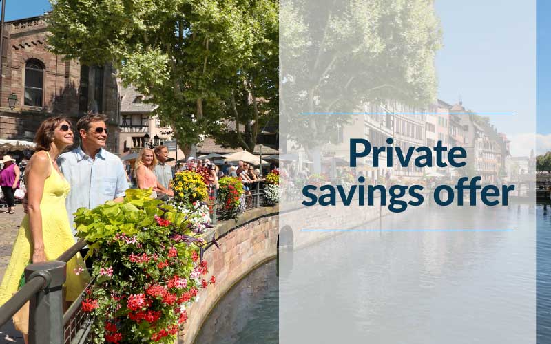 Private savings offer with Amawaterways