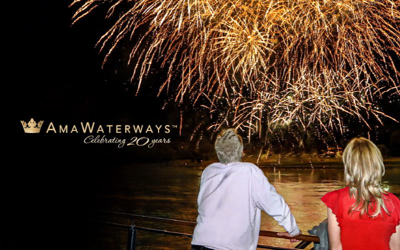 Receive Free Airfare*, Up to $20 Reduced Deposit plus up to $300 onboard credit with AmaWaterways