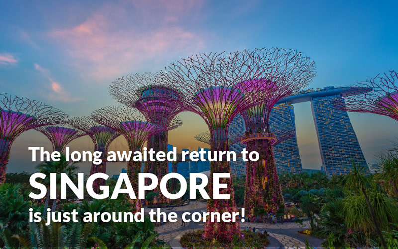Sail back to Singapore - 2022 and 2023 itineraries are now available!