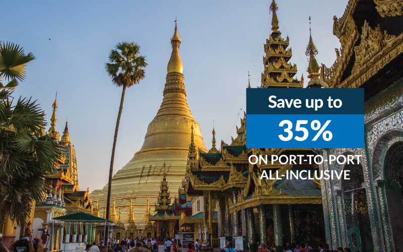 Save up to 35% on Port-to-Port All-Inclusive with Silversea