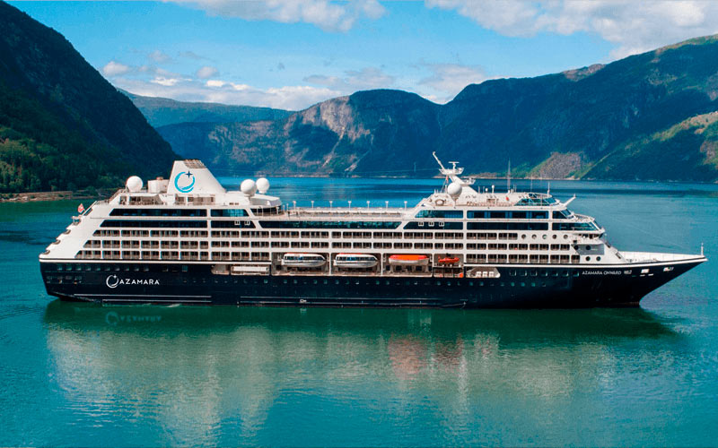 Save up to 50% on your Second Guest's Fare and Get Up to $800 Onboard Credit with Azamara Cruises.