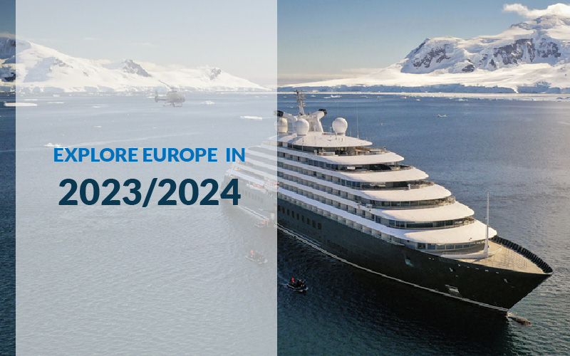 Scenic Eclipse 2023/2024 Collection - Europe, the Mediterranean & Americas