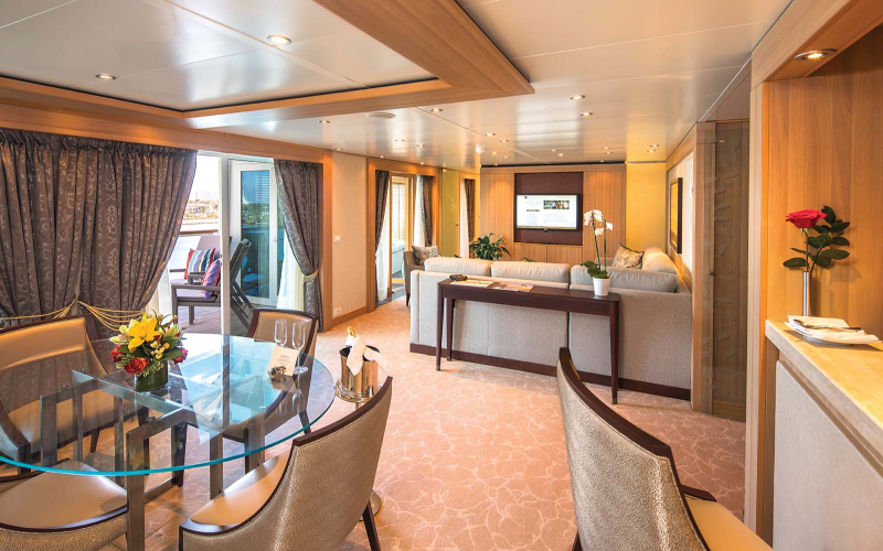 Up to $2,500 USD Onboard Credit Per Suite plus up to Complimentary Two-Category Veranda Suite Upgrades with Seabourn