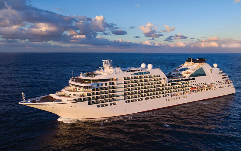 Up to $4,000 Air Credit, Two-Category Suite Upgrade plus up to $500 Onboard Credit with Seabourn