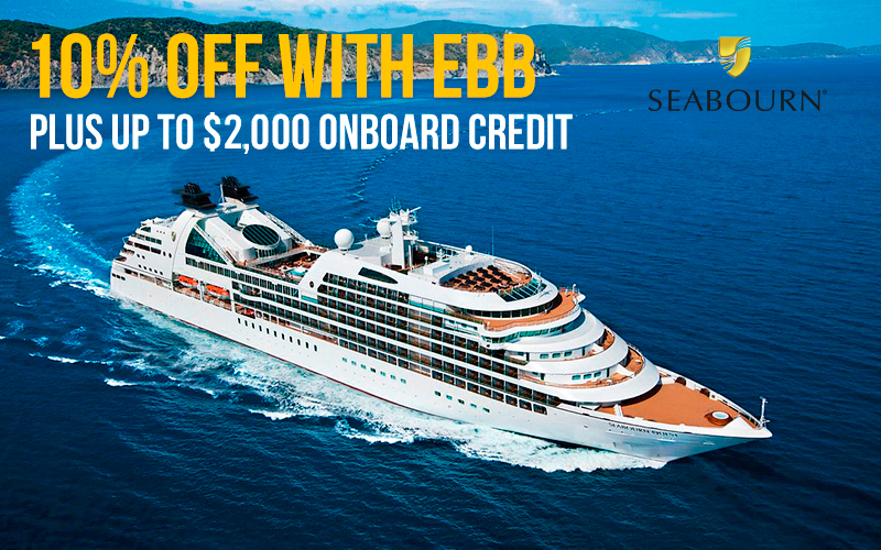 10% Off with Early Booking Bonus plus up to $2,000 onboard credit