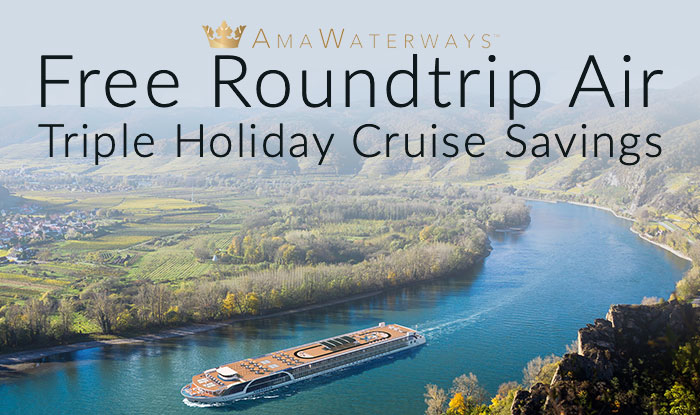 AmaWaterways Free Air to Europe June Offer