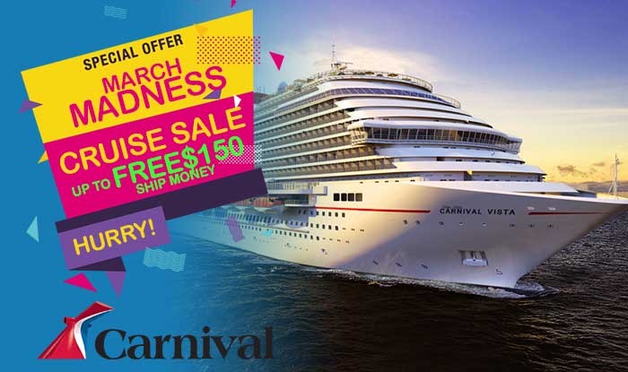 Carnival Cruise Lines March Madness Sale