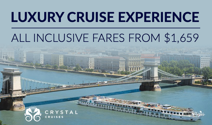 Crystal Cruises - Savings on Last Minute Voyages - Exclusive Endeavor Access