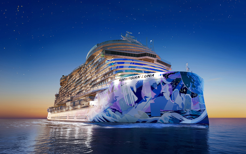 Discover NCL's Newest Innovation: Norwegian Luna Ship Set to Sail