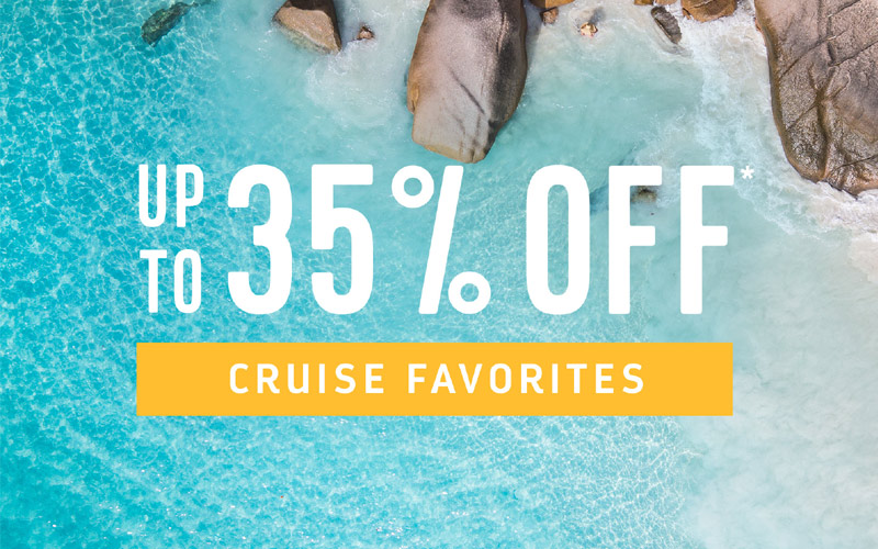 Earn up to 35% on cruise favorites with Royal Caribbean
