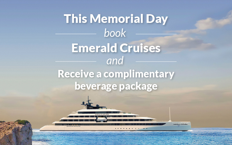 Emerald Cruises Memorial Day Sale