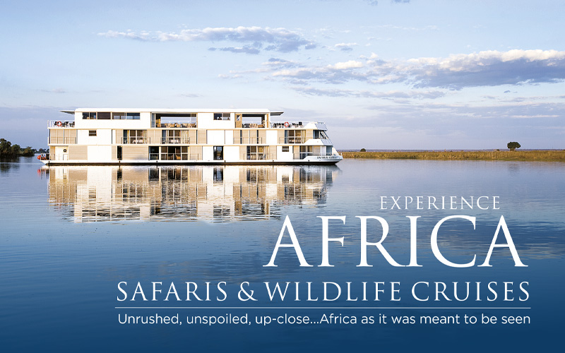 Experience Africa up to $2,000 savings, plus up to $100 onboard credit with AmaWaterways