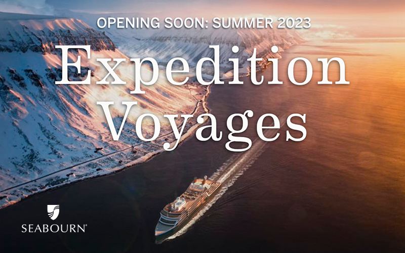 Live the adventure in Summer 2023 with Seabourn Pursuit Expedition