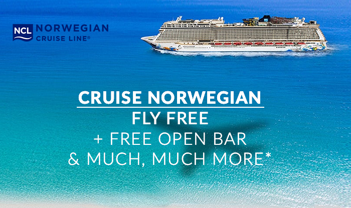 Norwegian Cruise Line - Fly Free & Enjoy Free Perks