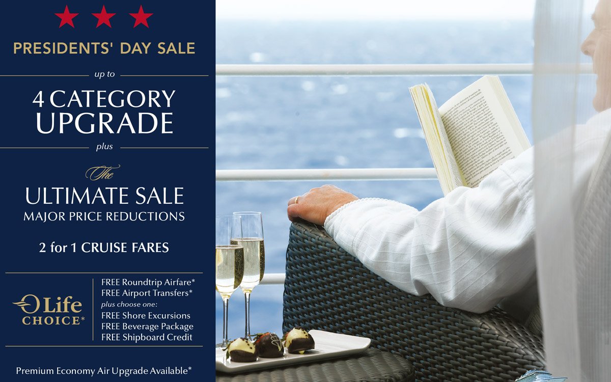 Oceania Cruises President's Day Sales