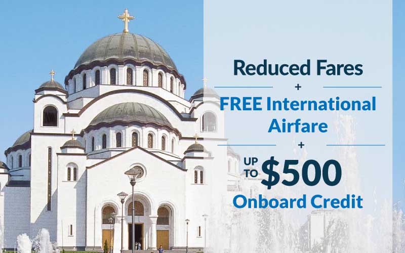 Reduced Fares plus up to FREE International Airfare plus up to $500 Onboard Credit with Viking Cruises.