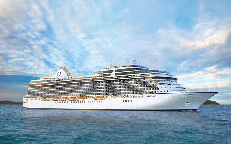 Reduced single supplement of up to 50% with Oceania Cruises