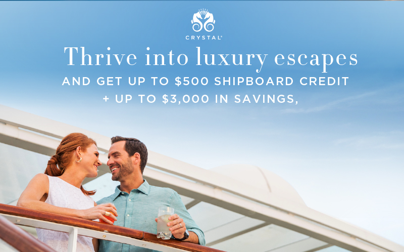 Return to sail with up to $3,000 in savings + up to $500 Shipboard Credit and more!