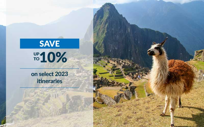 Save up to 10% on select 2023 itineraries with Uniworld Cruises