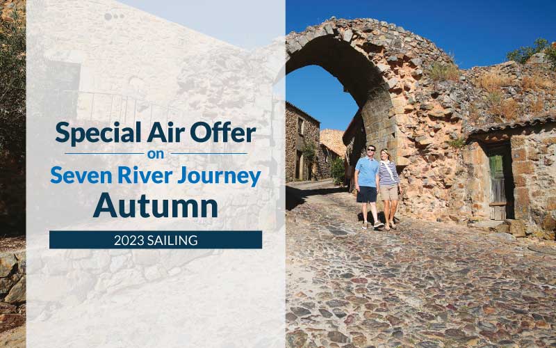 Special Air Offer on Seven River Journey Autumn 2023 sailing With Amawaterways