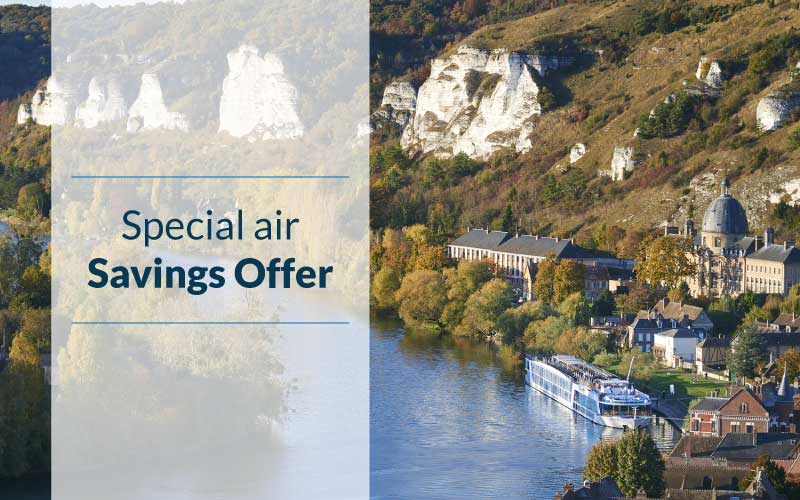 Special air Savings Offer with Amawaterways