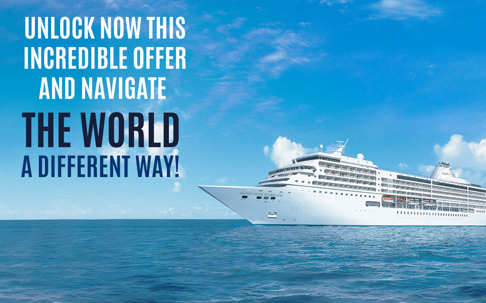 Special cruise savings now on select segments of Regent 2022 World Cruise!