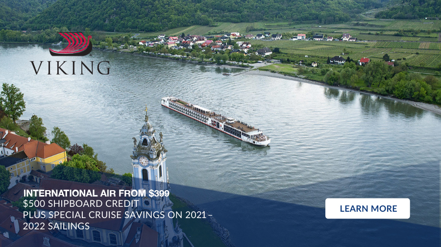 Special Cruise Savings, Up to $500 Shipboard Credit plus International Air from $399