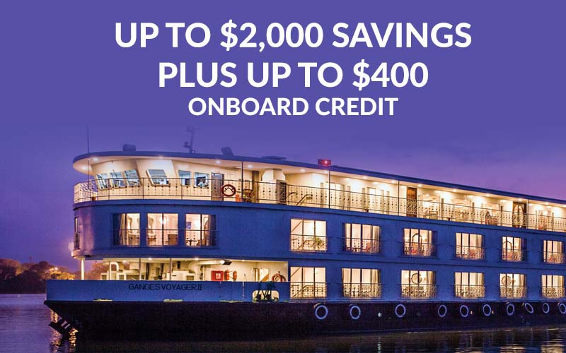 Up to $2,000 savings on All-inclusive cruises, plus up to $400 onboard credit with Uniworld