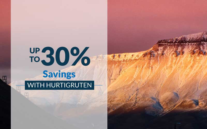 Up to 30% Savings with Hurtigruten.