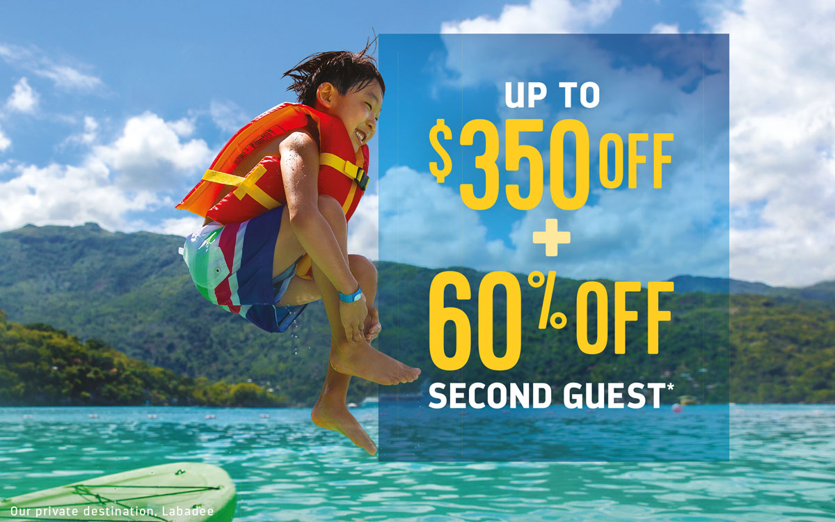 Up to $350 Off + 60% Off Second Guest* with Royal Caribbean