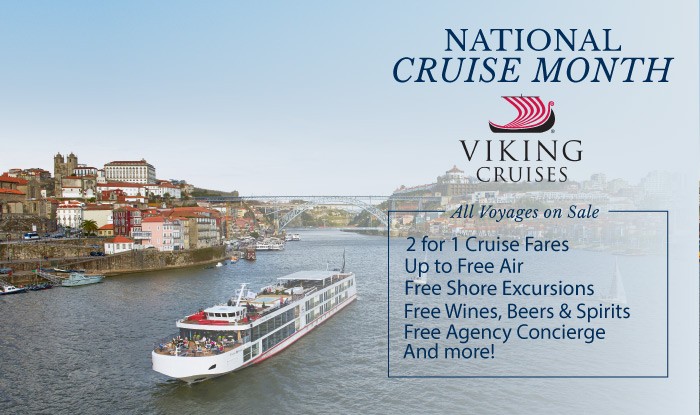 Viking Cruises National Cruise Month Sale